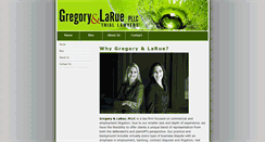 Desktop Screenshot of gregorylarue.com